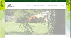 Desktop Screenshot of hollandtent.nl